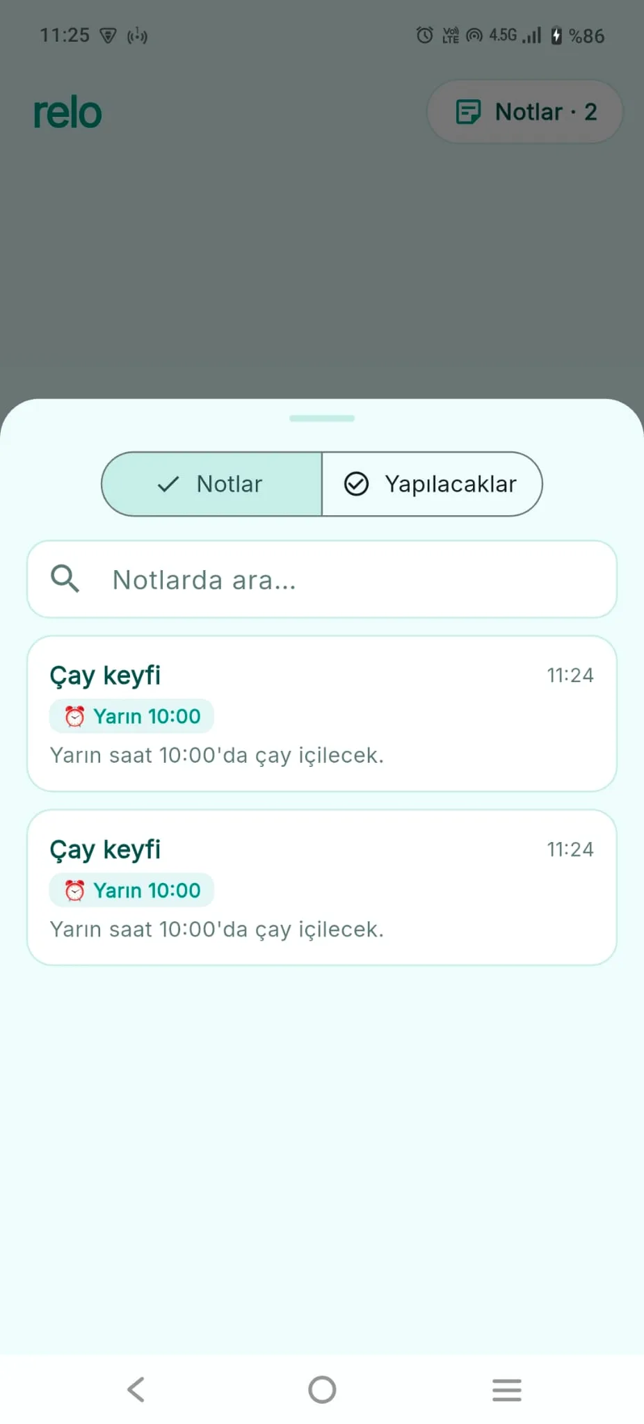 Relo Akıllı Not Asistanım — görsel 4