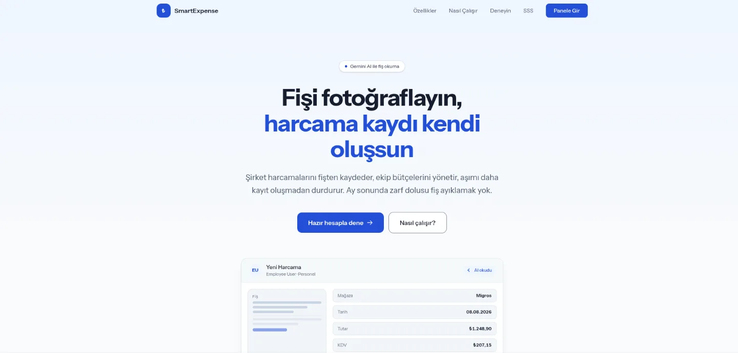 Akıllı Harcama Takip